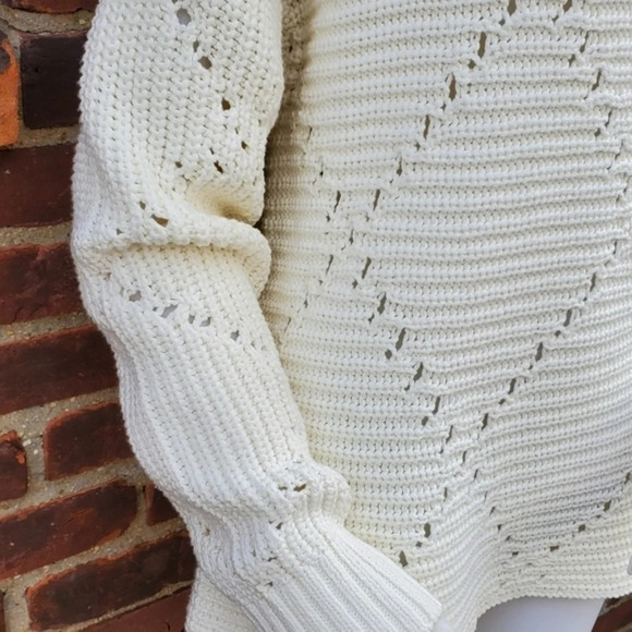 Rachel Roy crochet sweater XXL NEW - Picture 7 of 11